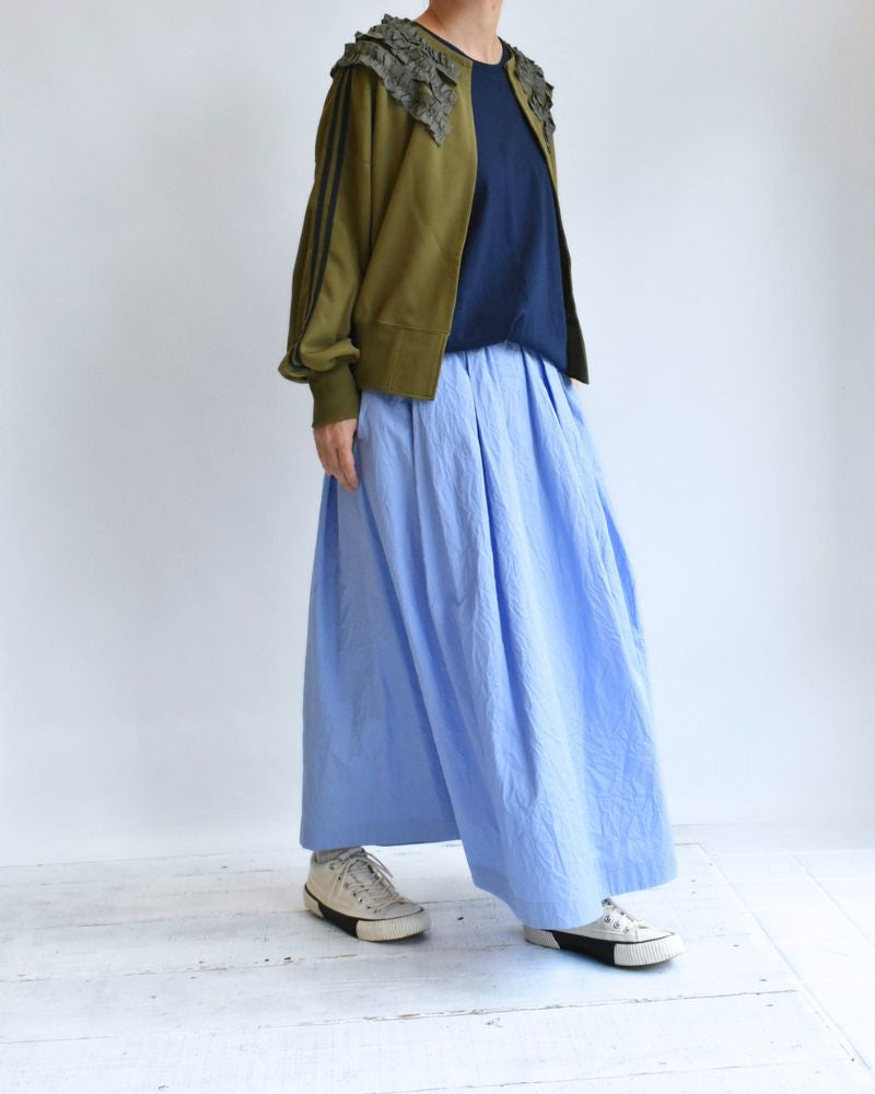 トラックフリルカーデ Khaki