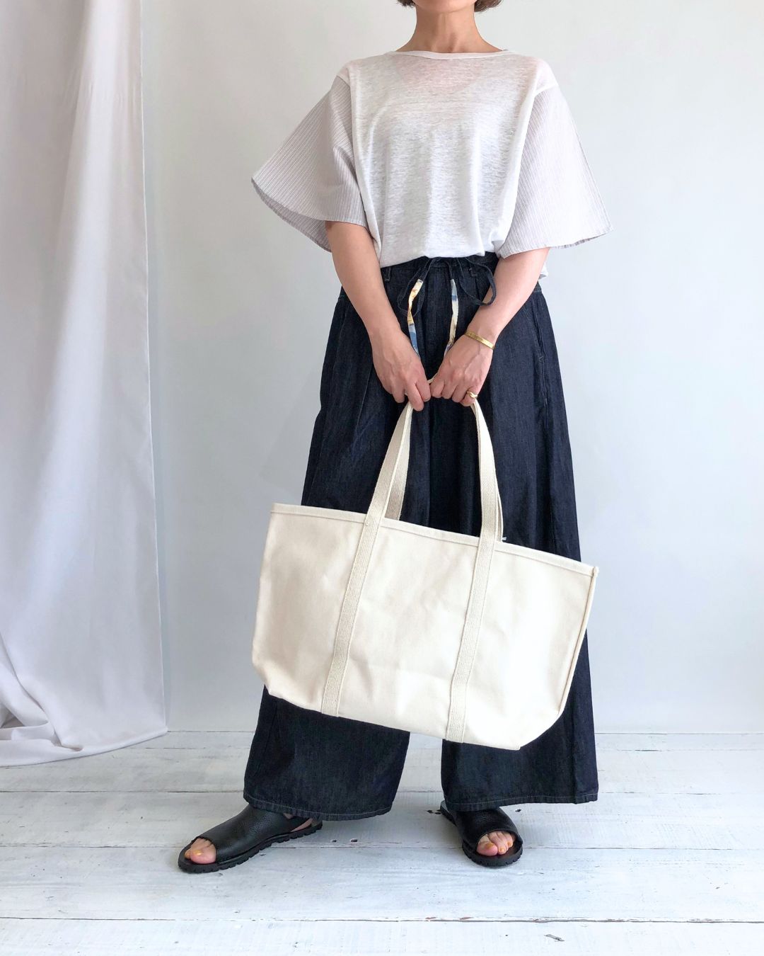 【sale】バギーデニム Indigo