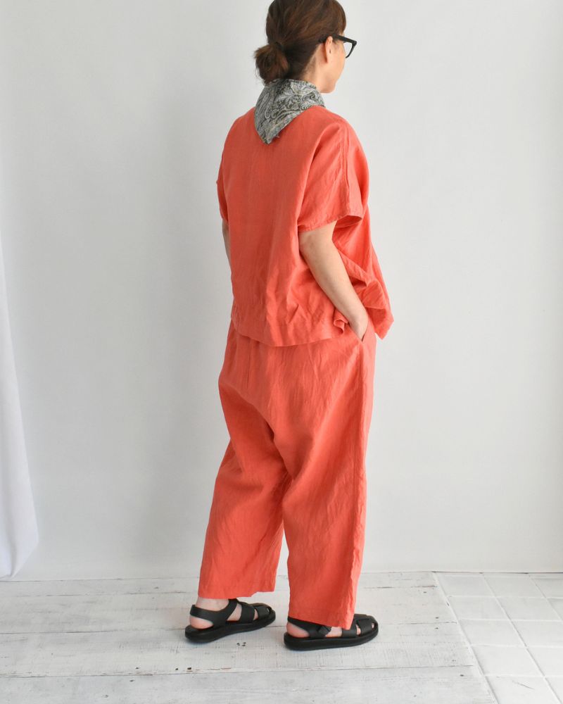フレンチリネンパンツ Orange
