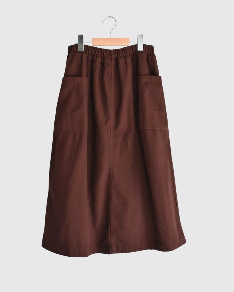 EASY SKIRT Burgundy