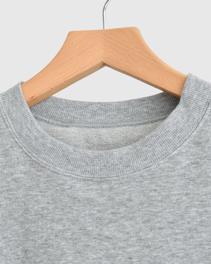 スウェットコクーンベスト TopGray