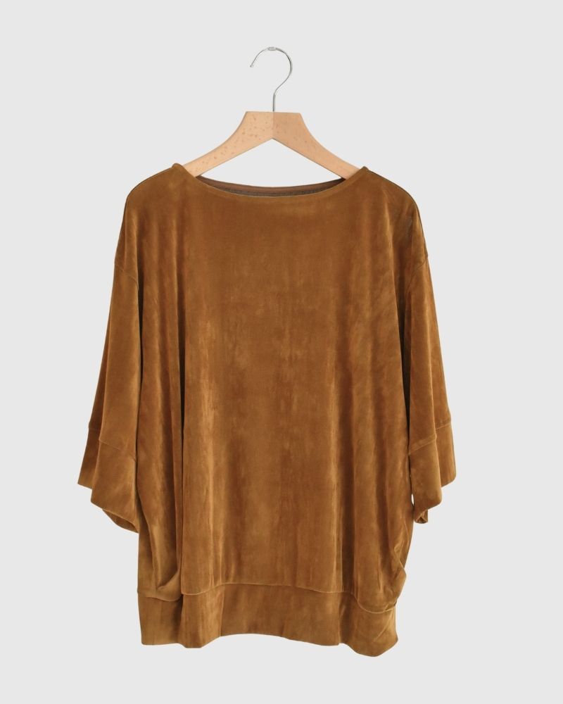 TULLE FLOCKY プルオーバー Camel