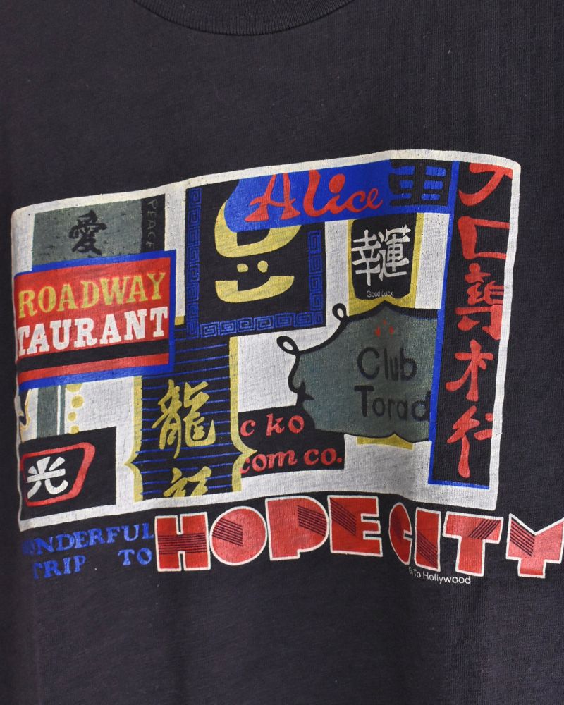 【sale】天竺ツーリスト Tシャツ Black　00