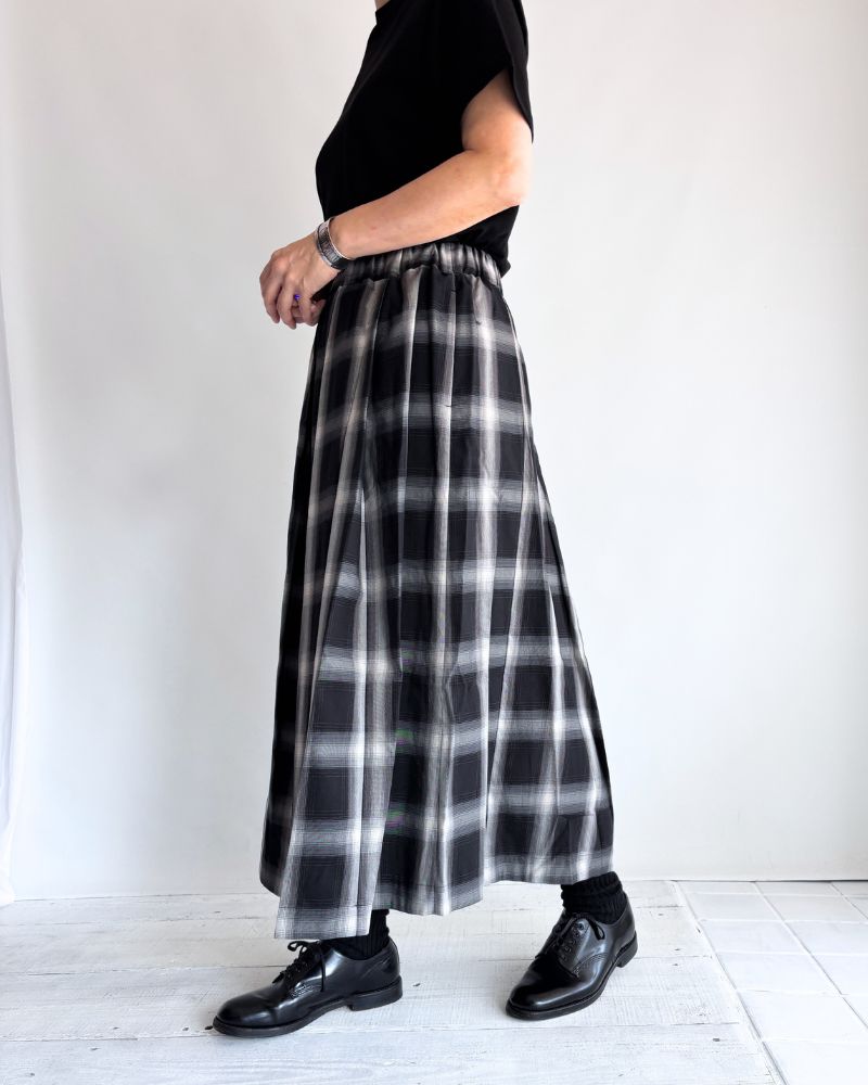 DOLLY-W タックスカート GrayCheck