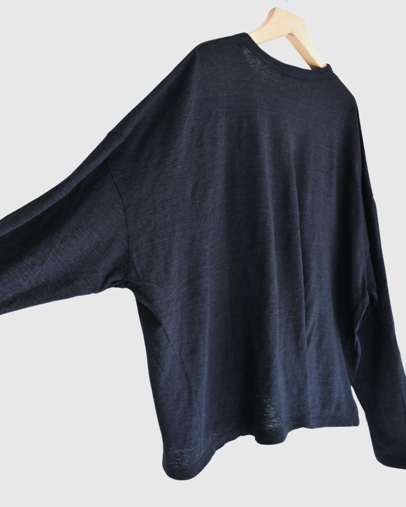 ジャージー ルーズプルオーバー