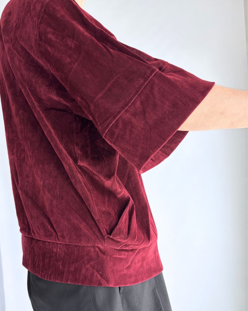 TULLE FLOCKY プルオーバー Bordeaux