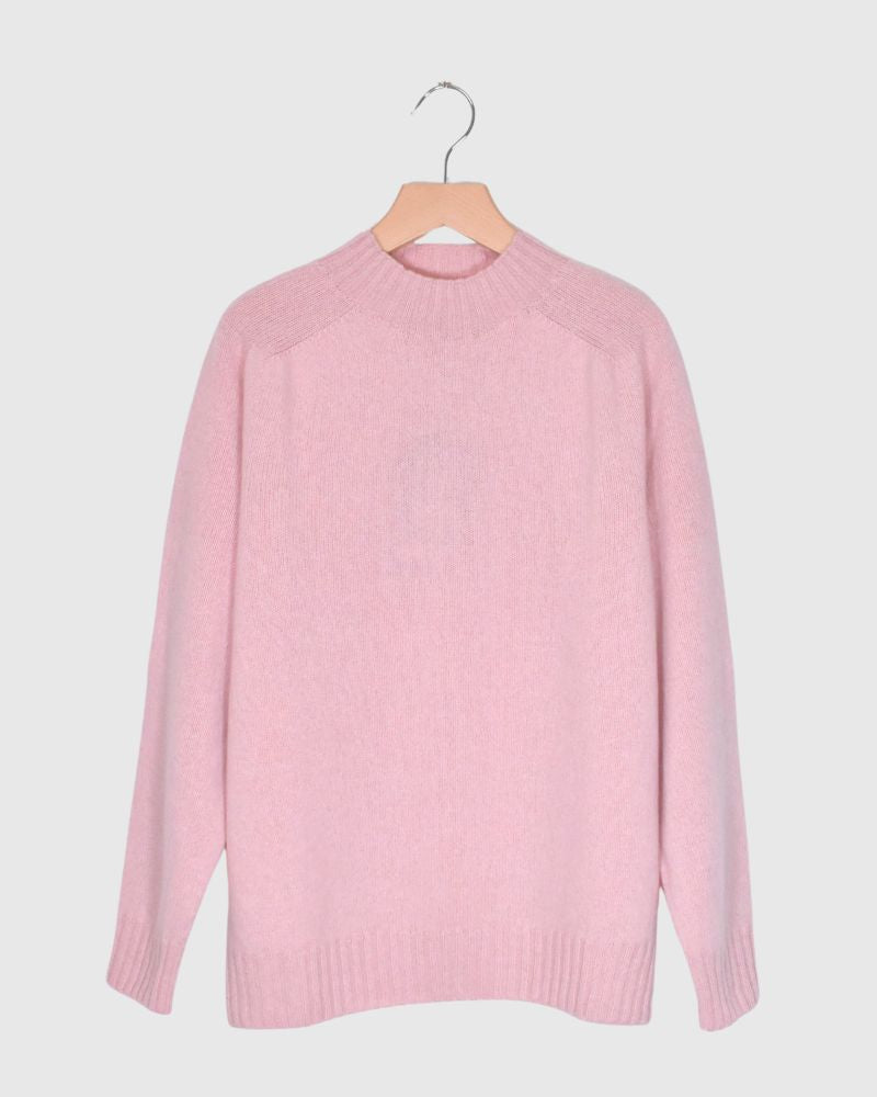 2ply Highgaze Highneck Knit Nymph(BabyPink)