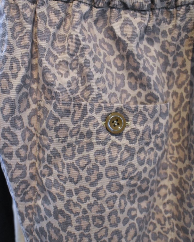 【予約】S/S LA443 LEOPARD KUNG FU PANTS（1月末 – 2月初旬）