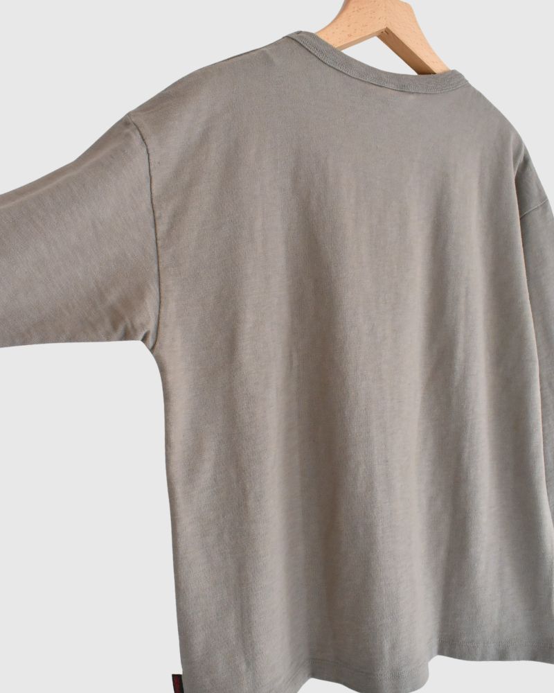 【sale】天竺 GRAMICCI HELLO Tシャツ Charcoal　150cm,01