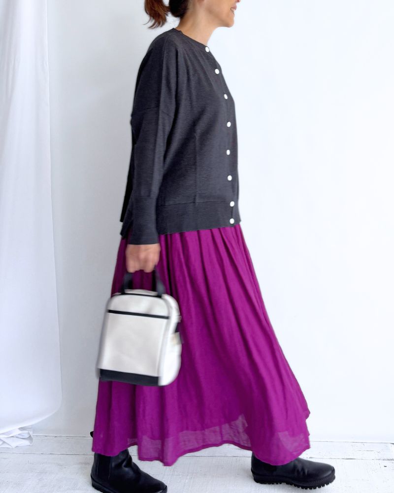 5COL 2WAY カーディガン CharcoalGray