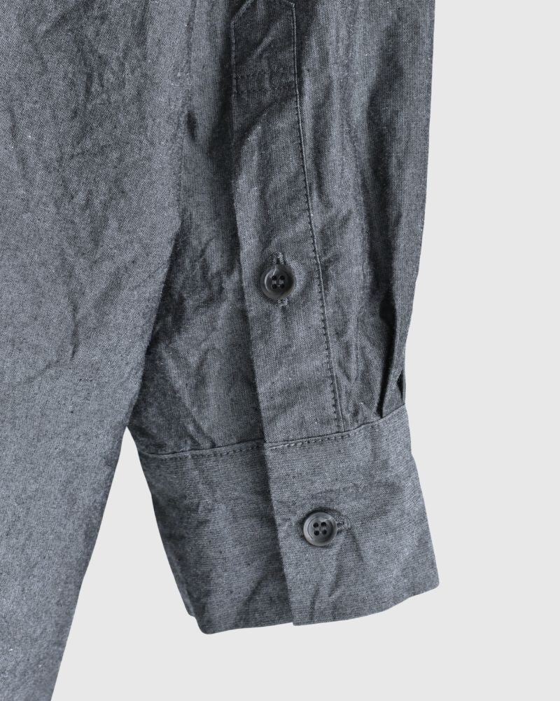 タイムレスロングシャツ Indigo