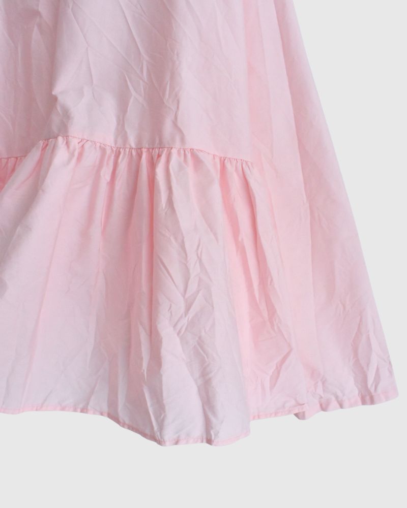 バックギャザーブラウス Pink