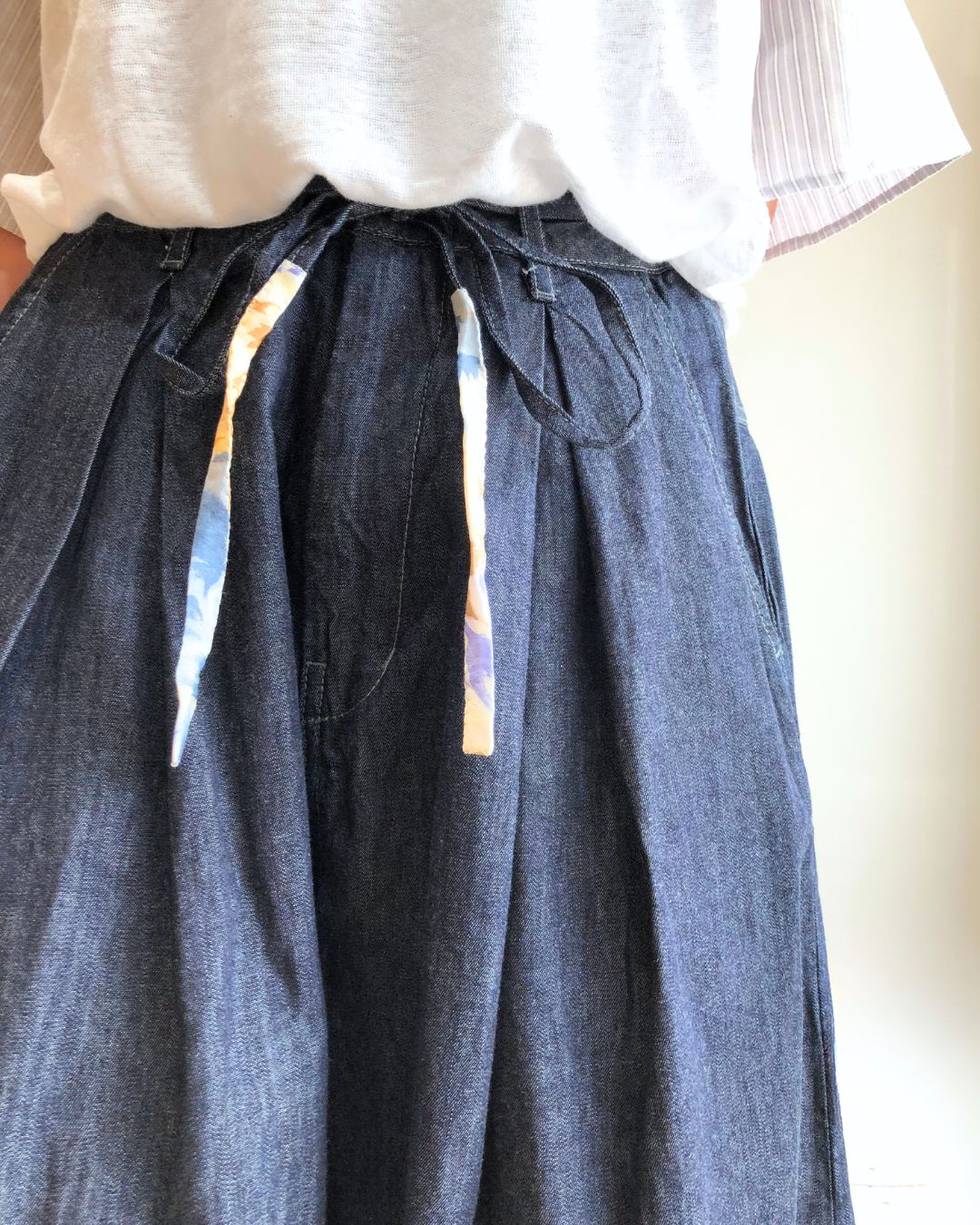 【sale】バギーデニム Indigo