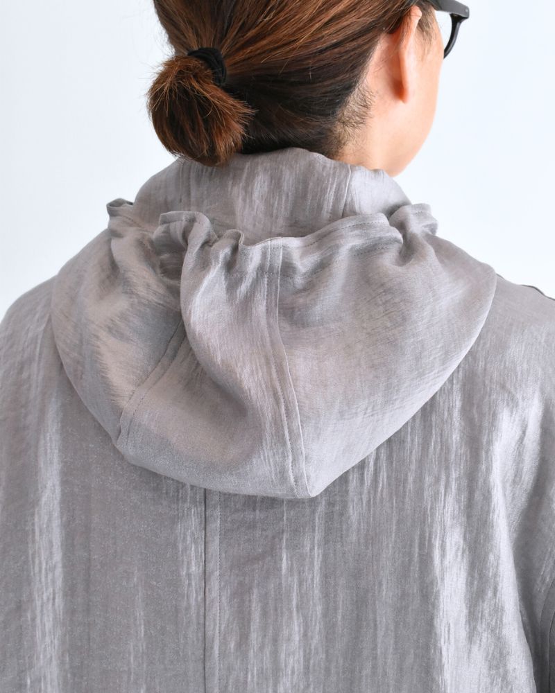 シャイニー フーディブルゾン LightPurple