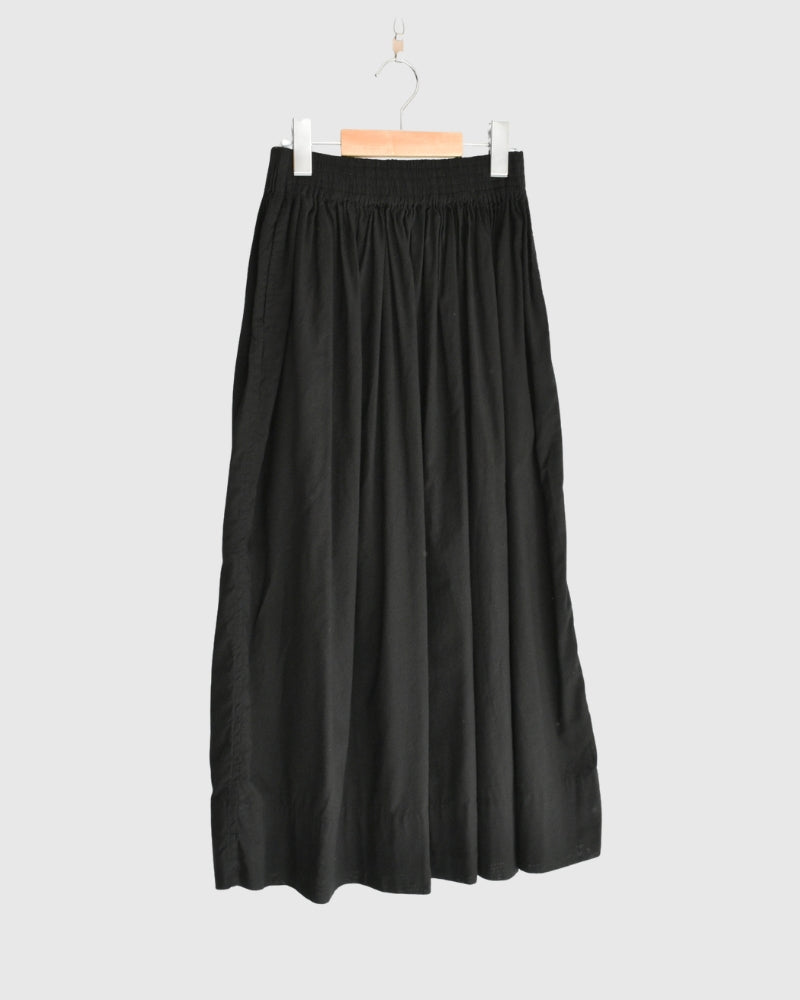 シャーリングスカート Black