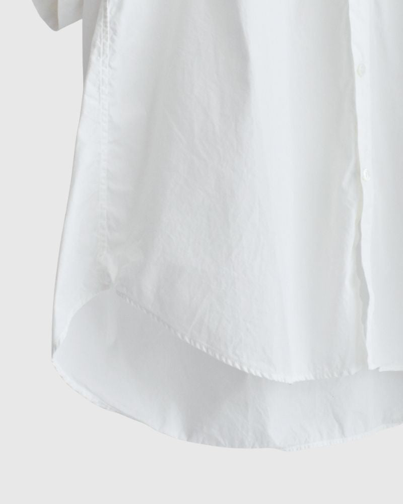 ユニセックス ハーフスリーブ シャツ White