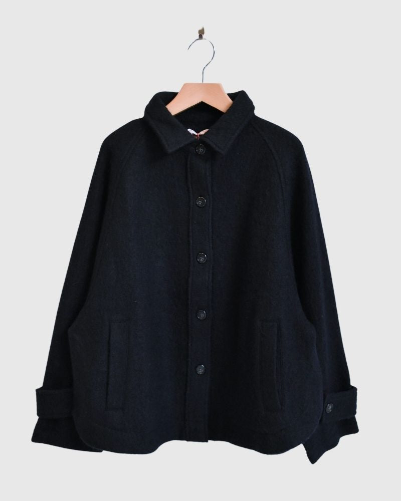 【sale】圧縮ウールテントジャケット Navy