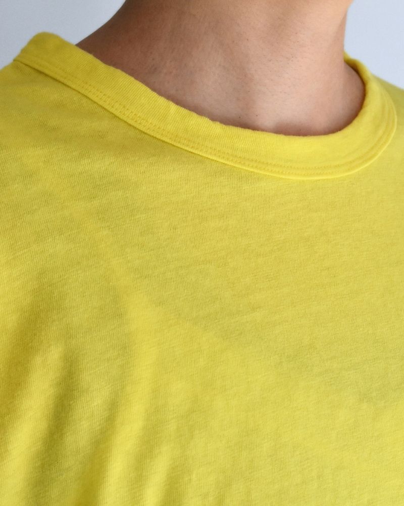 ワイドTシャツ Yellow