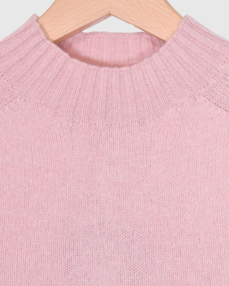 2ply Highgaze Highneck Knit Nymph(BabyPink)