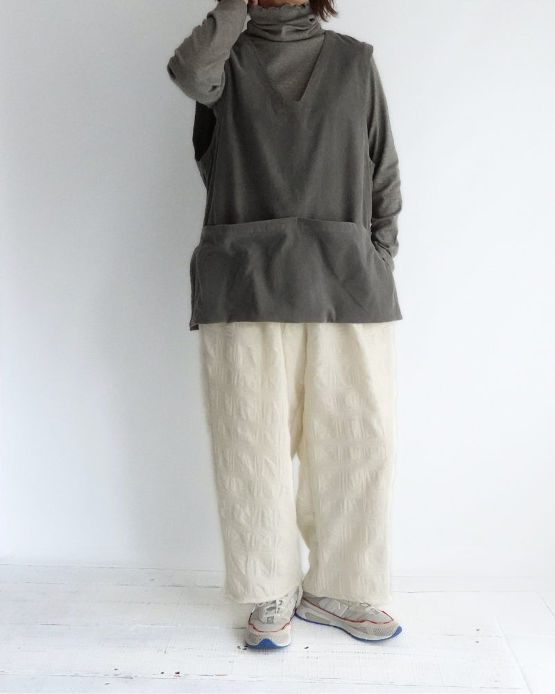 ヤク タートルネックプルオーバー Gray