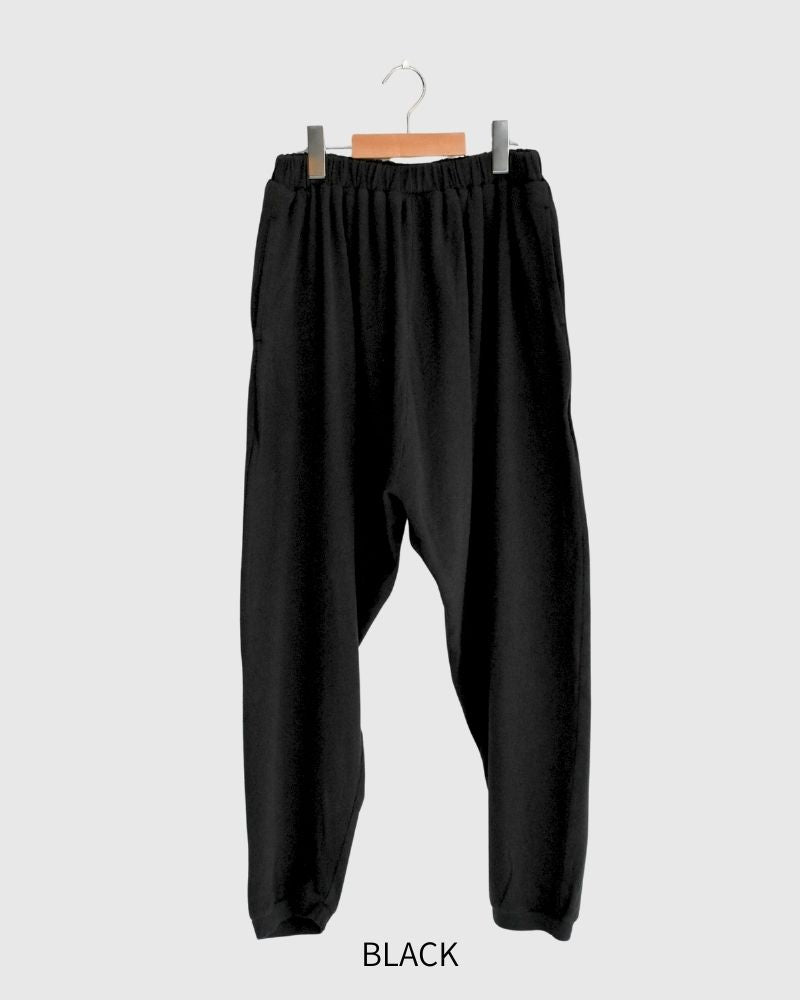 ジャージーサルエルパンツ