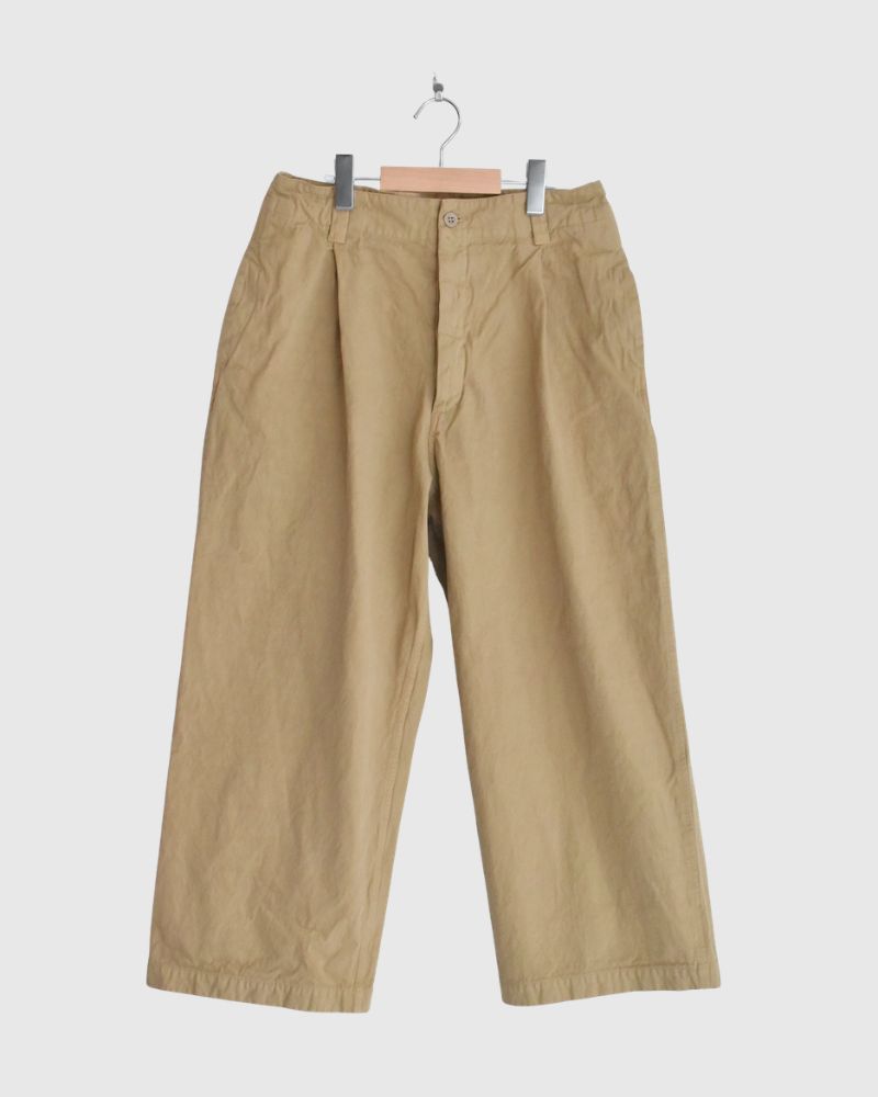 ワンタックチノパンツ Beige