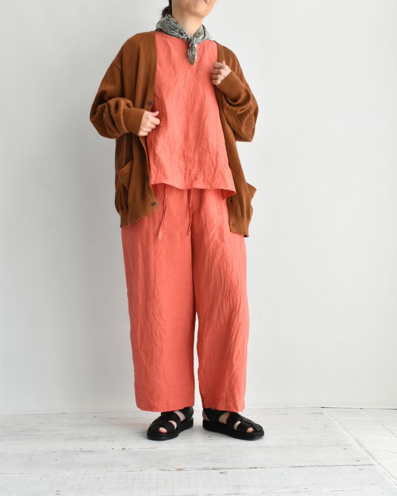 フレンチリネンパンツ Orange
