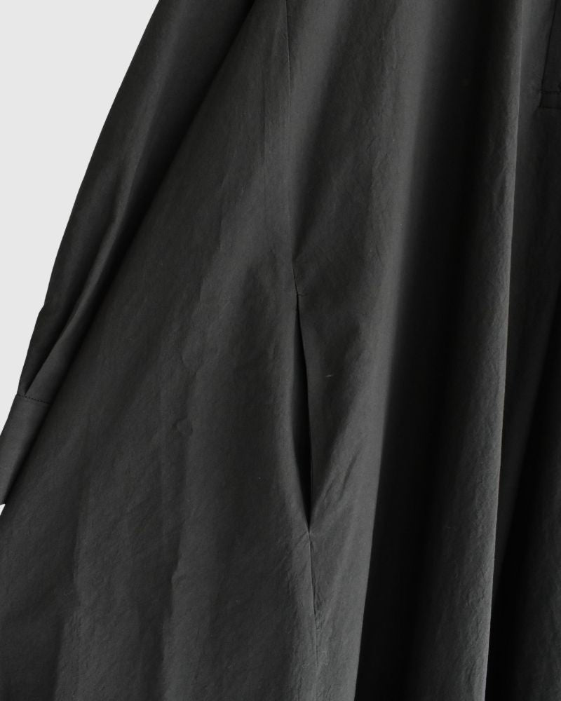 スキッパーフレアドレス Black