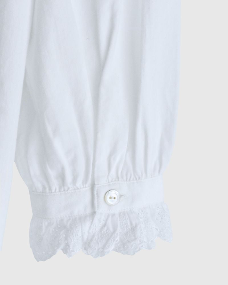 ヴィンテージレースブラウス White