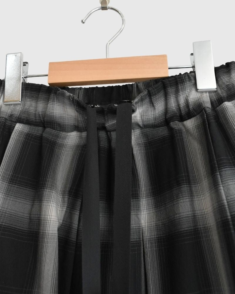 DOLLY-W タックスカート GrayCheck