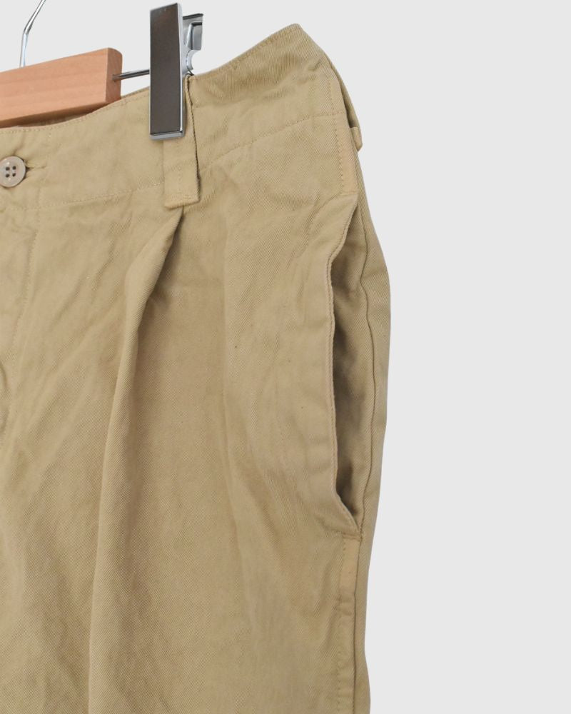 ワンタックチノパンツ Beige