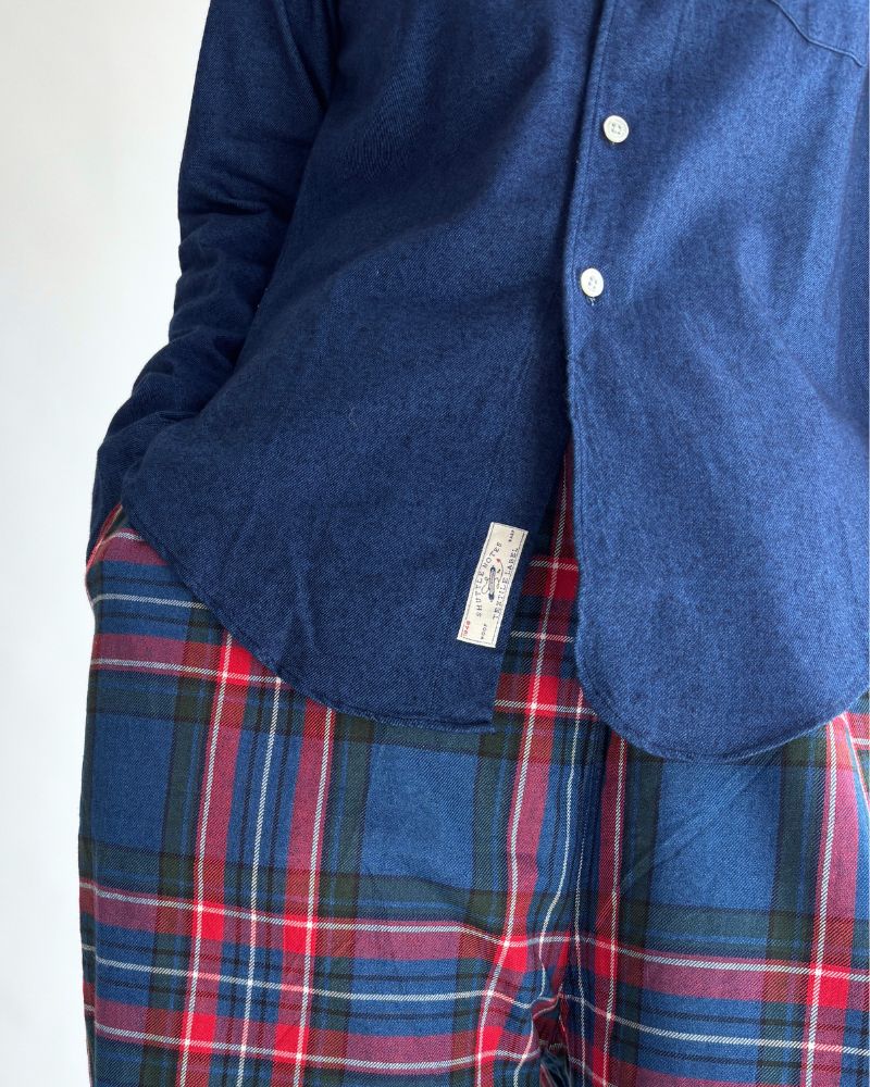 INDIGO クラシックフィットシャツ Indigo