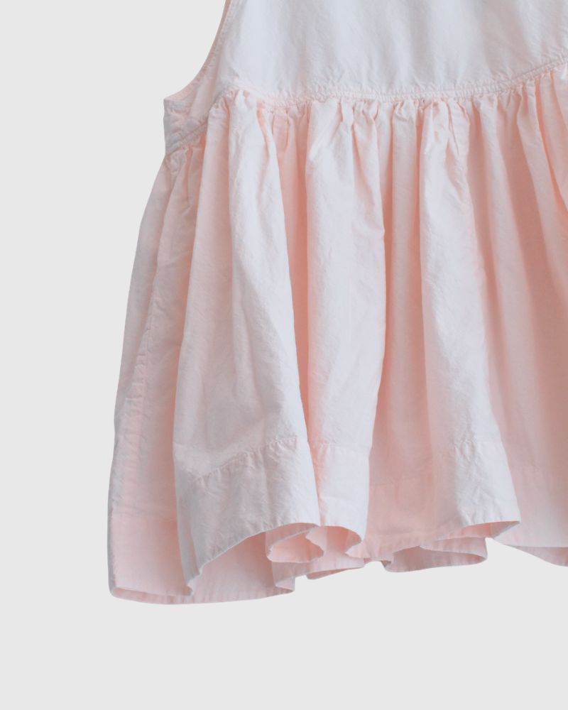 ノースリーブギャザートップス Pink
