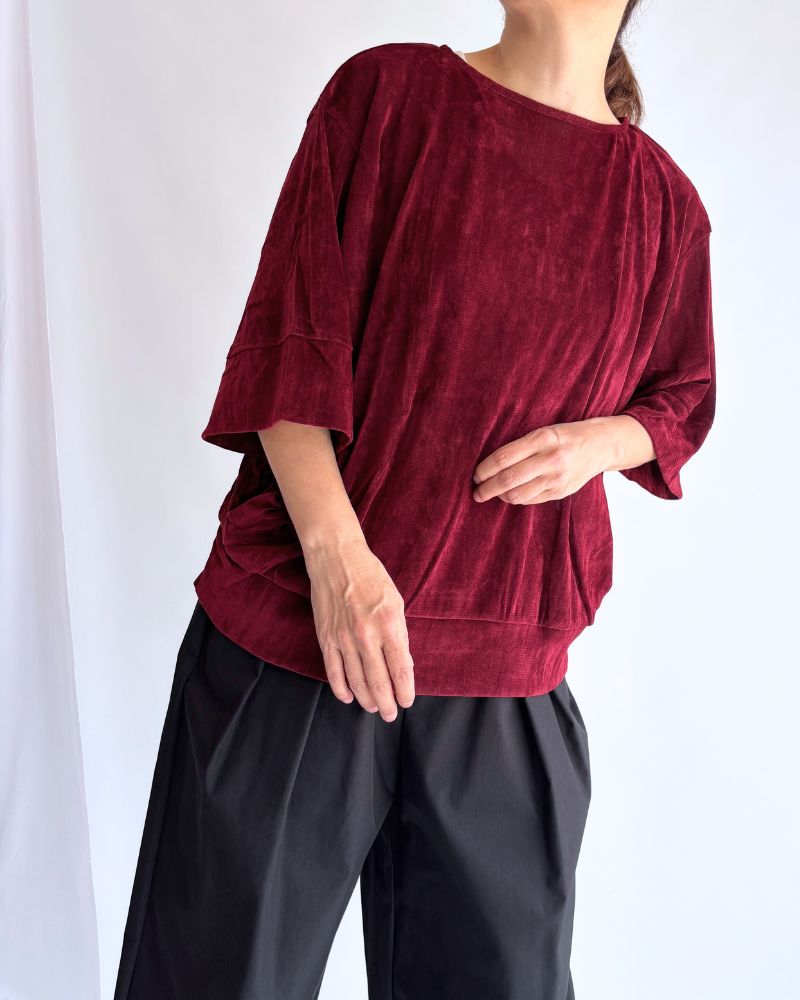 TULLE FLOCKY プルオーバー Bordeaux