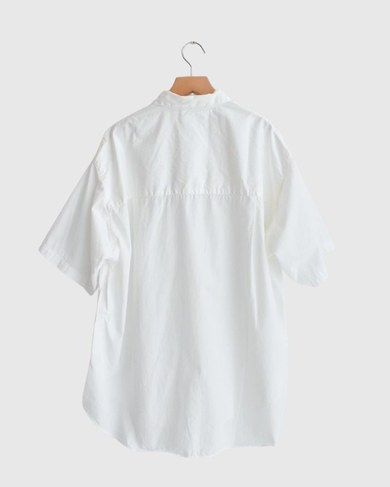 ユニセックス ハーフスリーブ シャツ White