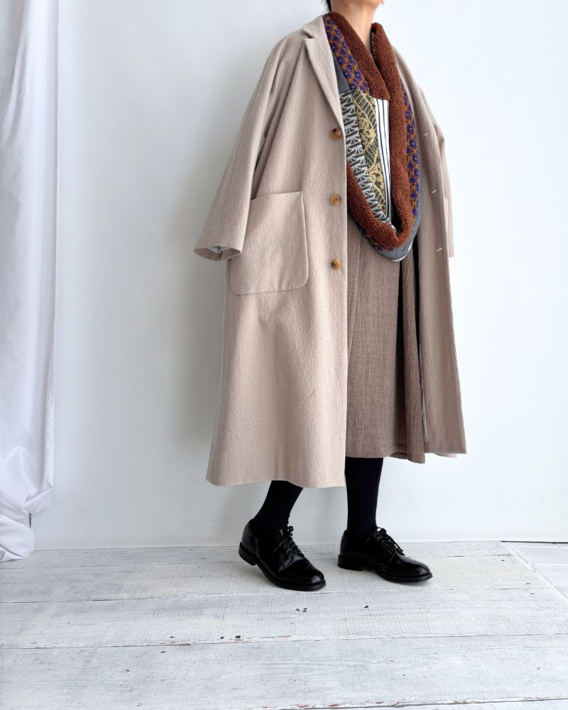 パッチワークロングスヌード