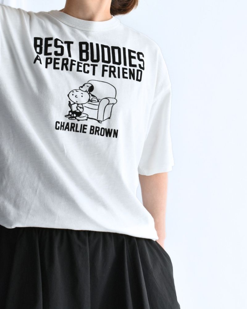 SNOOPY BUDDIES Tシャツ (MENS) White