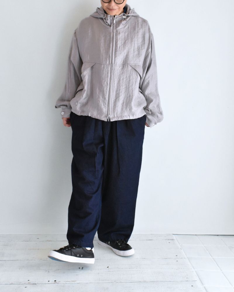 シャイニー フーディブルゾン LightPurple