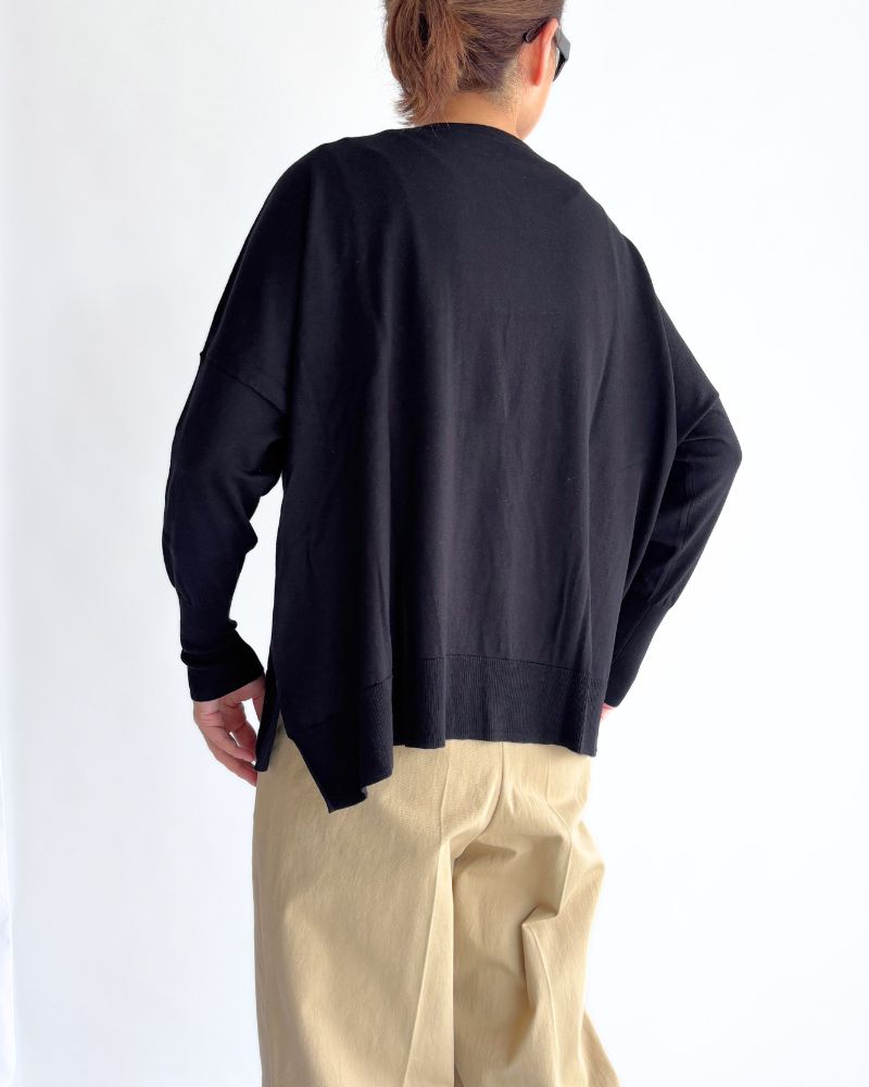 5COL 2WAY カーディガン Black