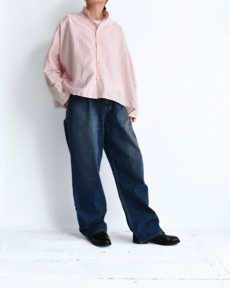バックギャザーブラウス Pink