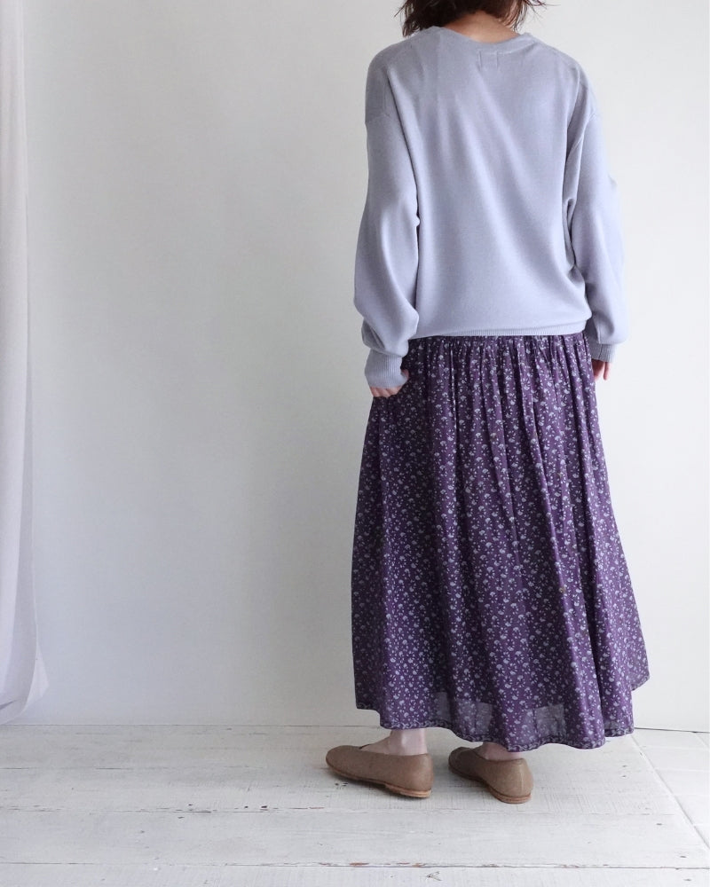 ディープVネックセーター Gray