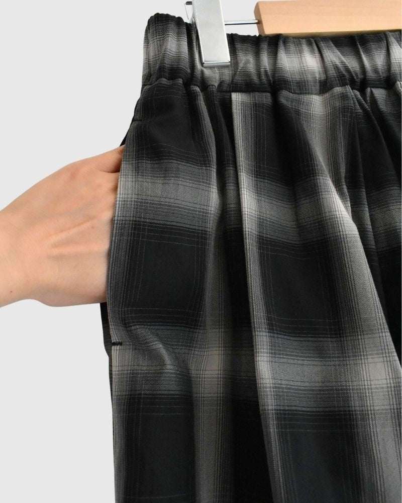 DOLLY-W タックスカート GrayCheck