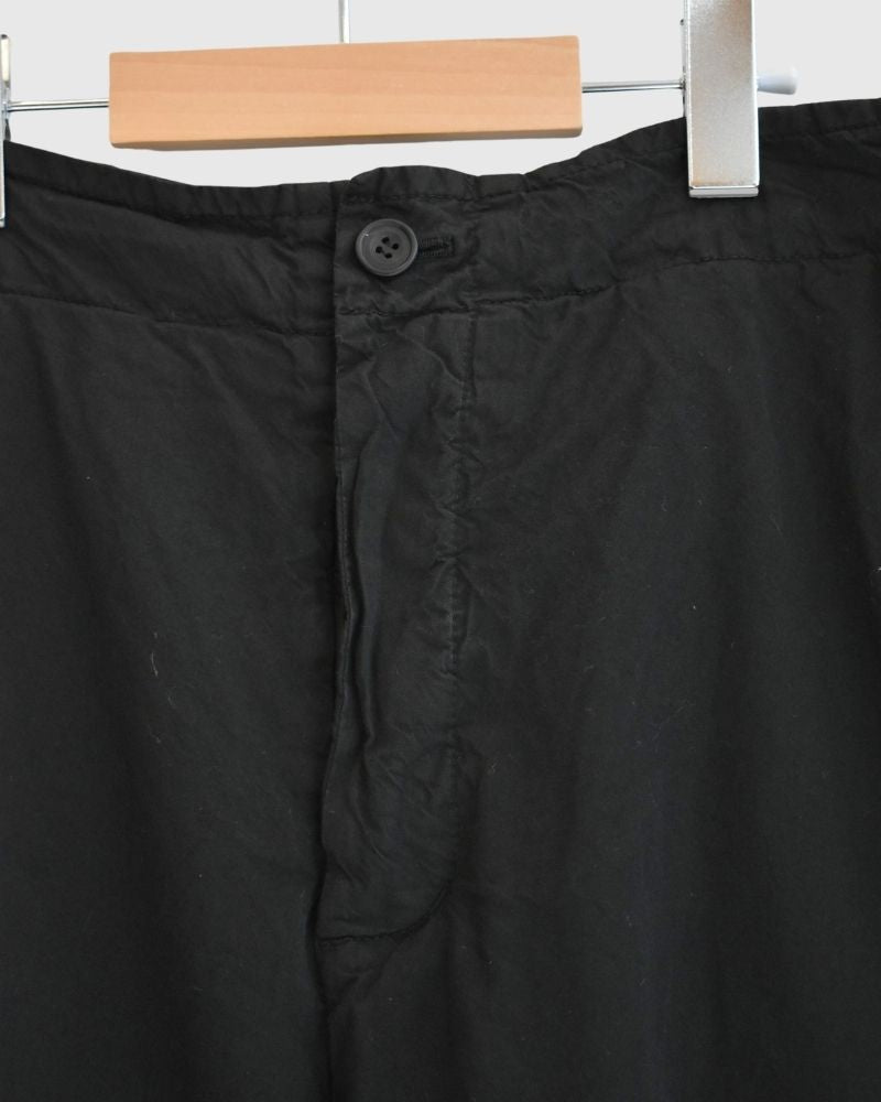 ガーメントダイパンツ Black