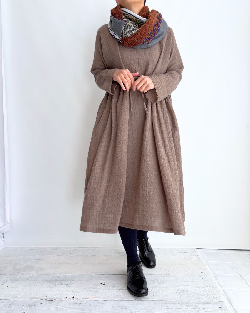 パッチワークロングスヌード