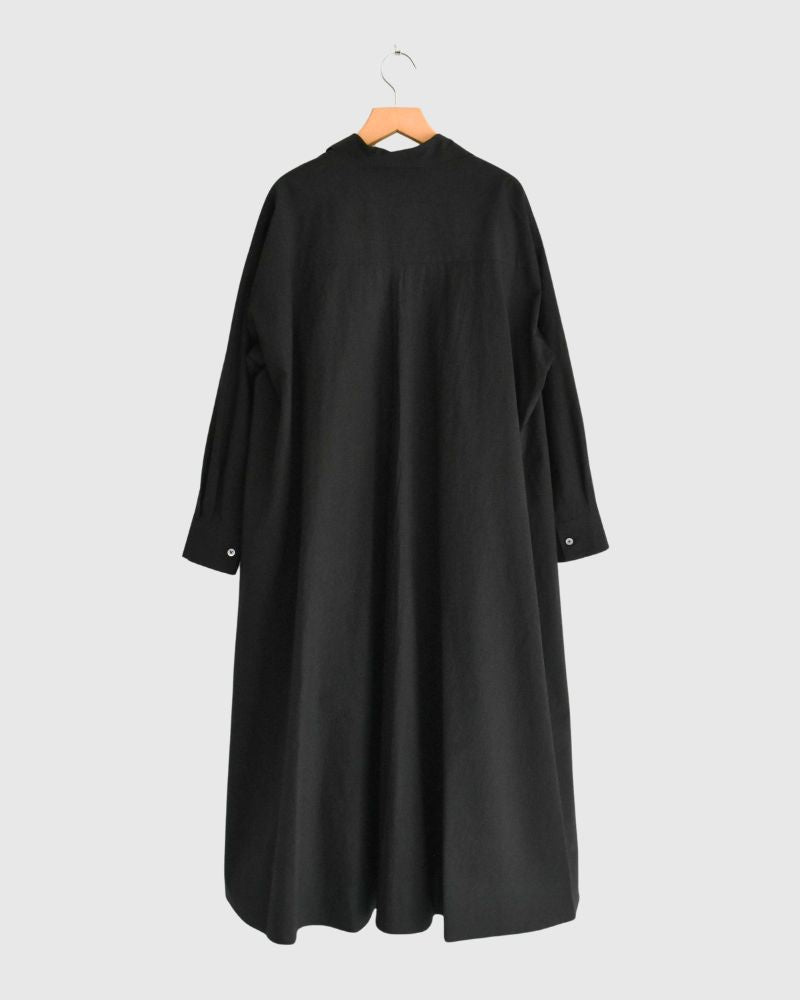 スキッパーフレアドレス Black