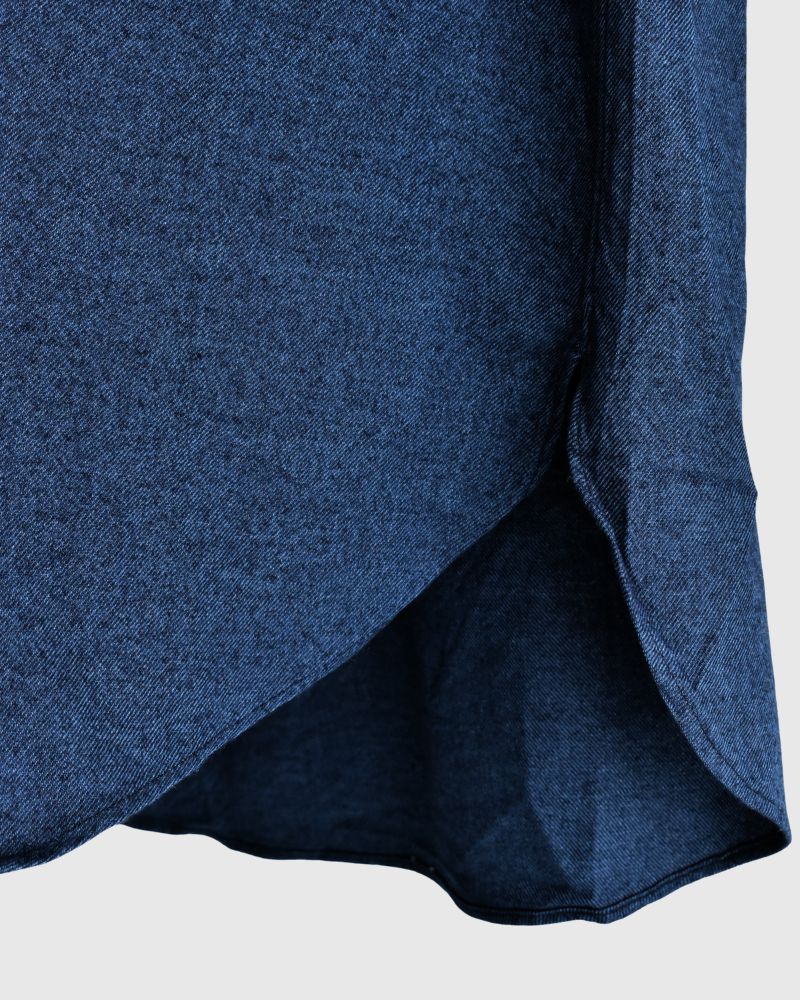 INDIGO クラシックフィットシャツ Indigo