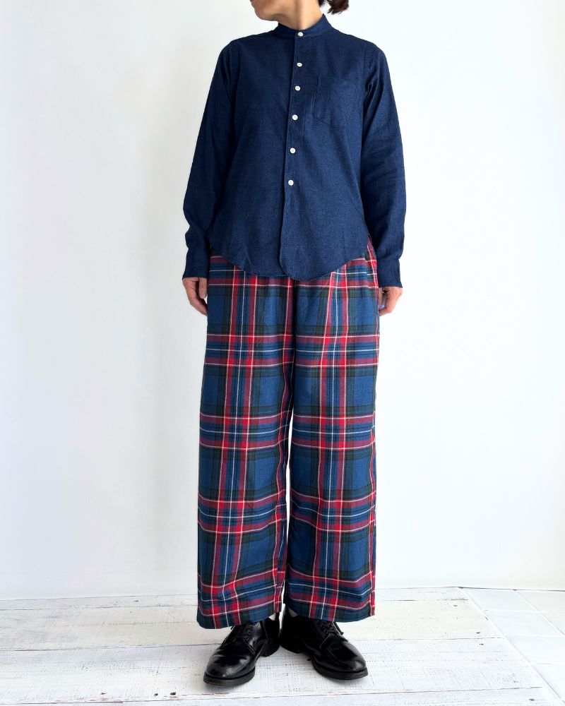 インディゴタータン イーズパンツ Blue