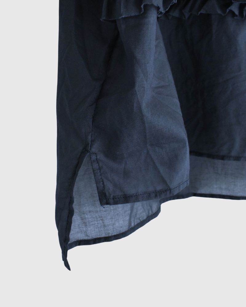 ビサイドフリルプルオーバー Navy