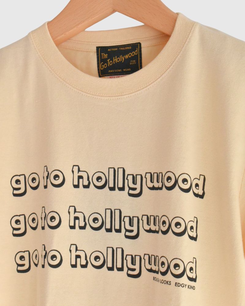 【sale】天竺コマーシャルTシャツ OffWhite　00