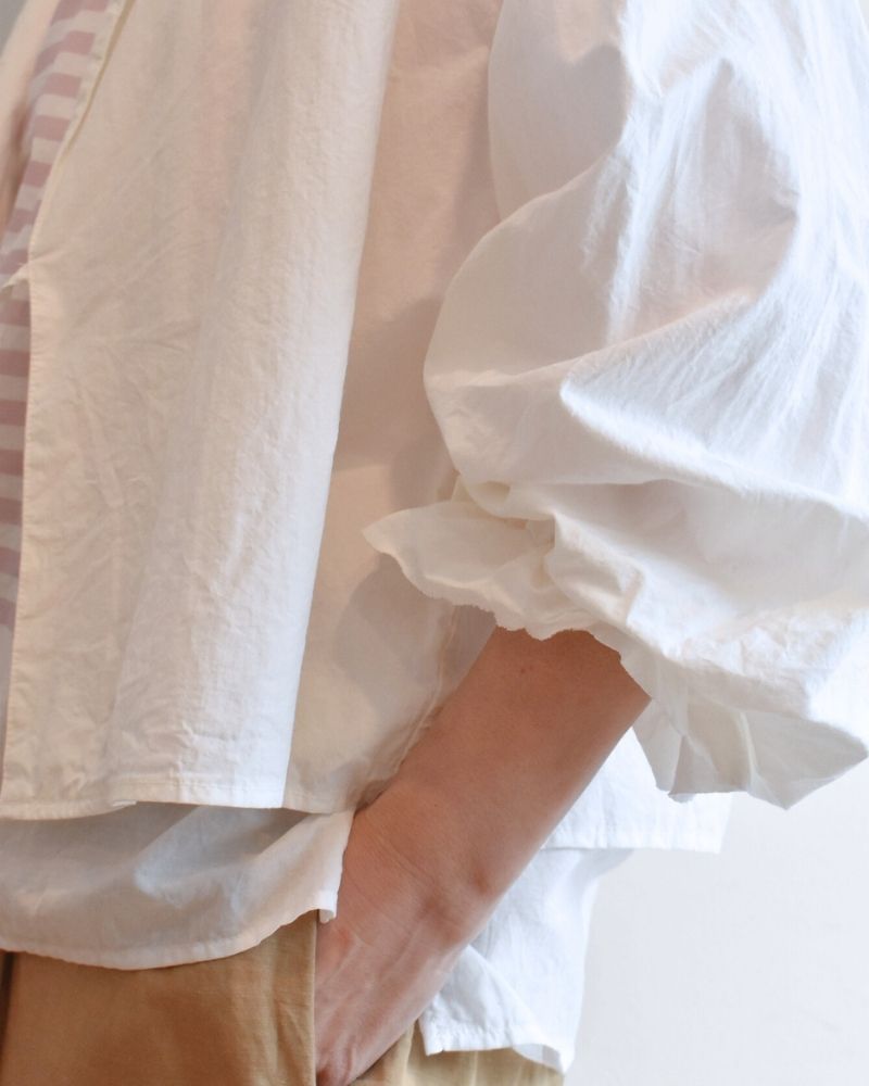 【予約】MS/F G1182 ラペルブラウス（5月末 - 6月初旬）